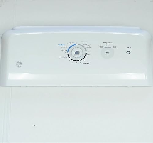 Panel de control de secadora Parte blanca para GE WE03X25277 fornumbers AP6038907, 4512857, PS11767004