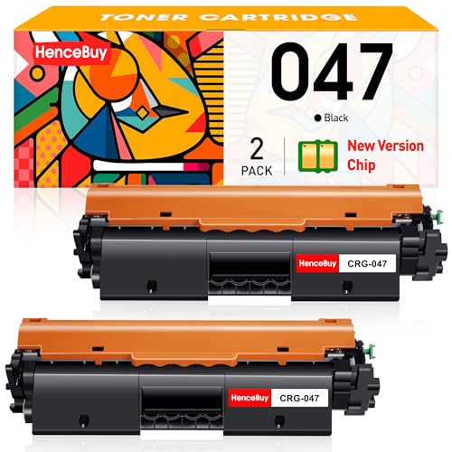 047 Compatible Toner Cartridge Replacement for  CRG-047 Black Work with Canon Color ImageCLASS MF113W LBP113W MF110 LBP110 i-SENSYS MF113W LBP113W MF110 LBP110 Printer (2-Black) - HenceBuy Canon 047