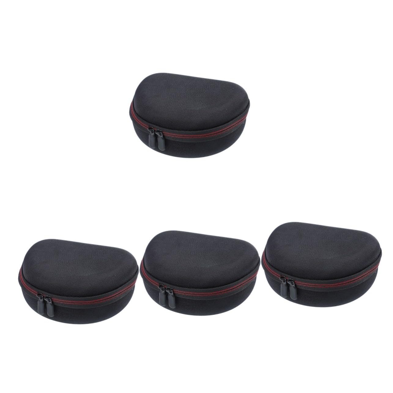 4 Stück Hartschalen Kopfhörertasche Kompatibel mit Jbl Stoßfeste Drahtlos Headset Schutzhülle mit Oxford Multifunktionale Aufbewahrungsbox für Reise und Alltag Leichtes Kompaktes
