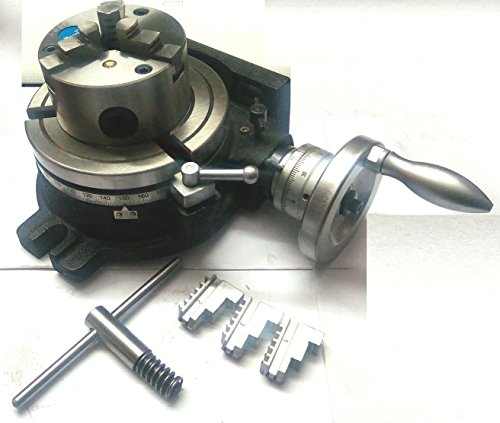 HV6 Drehtisch (150 mm – 6 Zoll) + 100 mm 3 Backen selbstzentrierendes Bohrfutter
