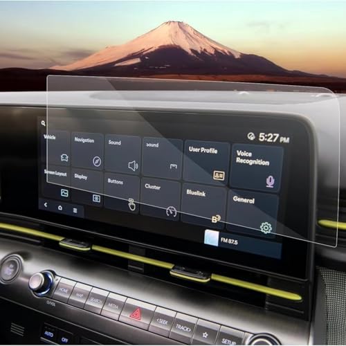 Film protecteur LCD Hyundai Kona 2024 voyagez l'esprit tranquille avec le GPS protégé