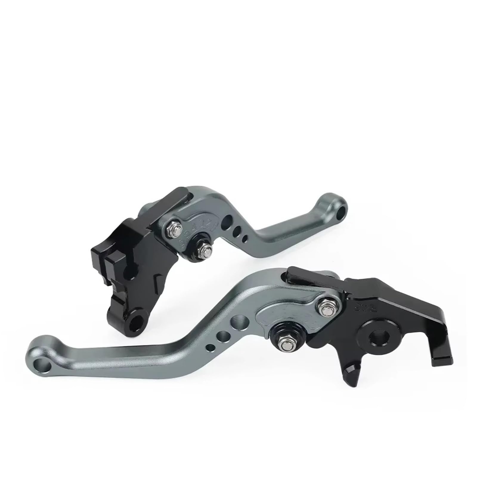 KOEHXJ Brake Clutch Levers 2022-2025 Foldable Brake Clutch Lever for CFMOTO for 450MT for 650MT for 700MT for 800MT for 650NK for 650GT for 650TRG(Short Titanium)