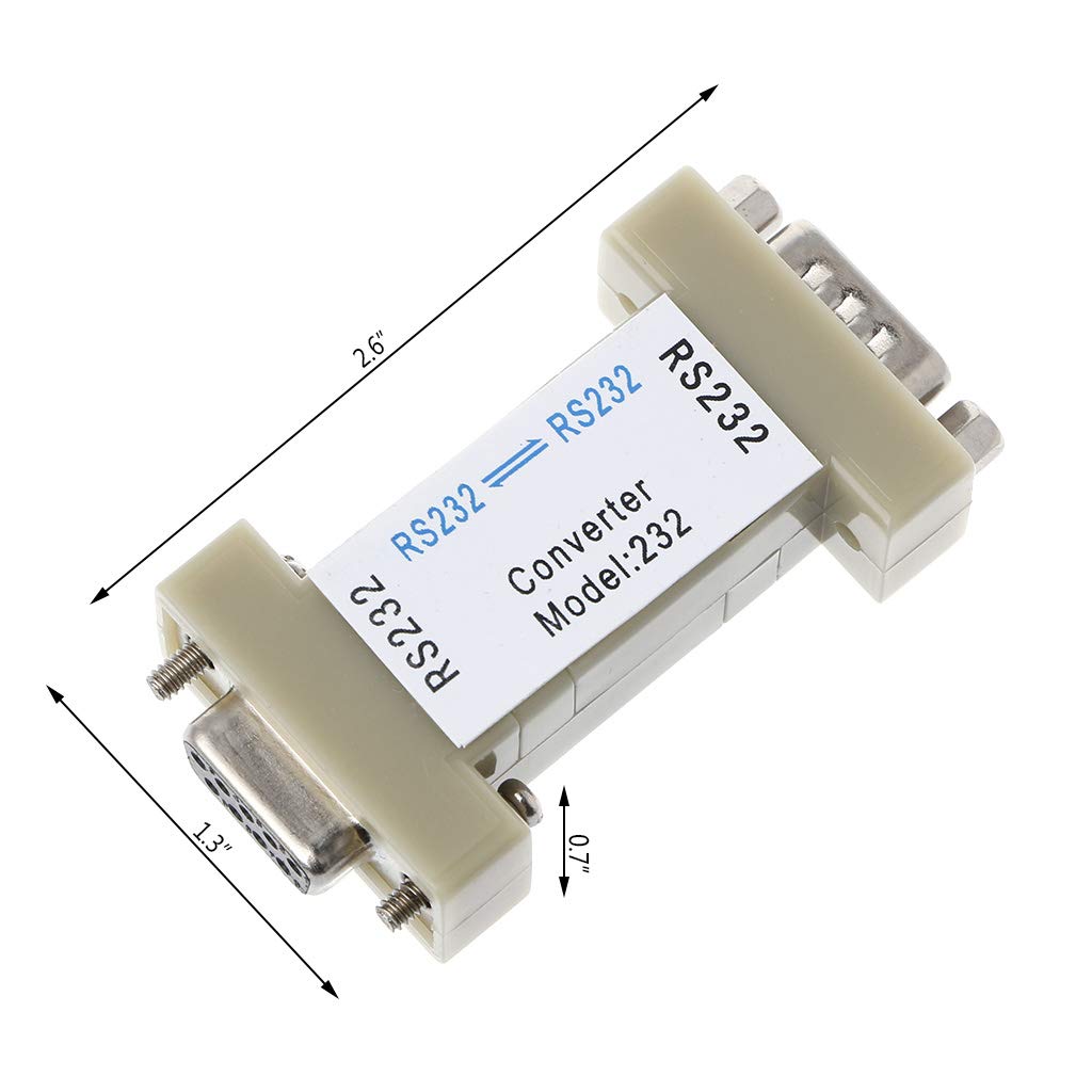 Porta isolata RS232 a RS232 Isolatore Elettrico Ottico Porta seriale Proteggi PC RS232