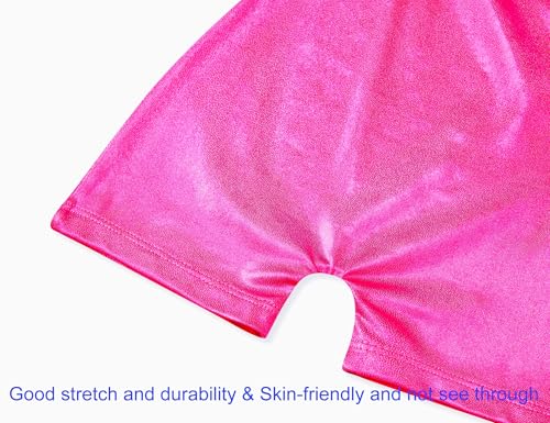 Image of Domusgo Gymnastics Leotards for Girls Sparkly One Piece Biketard Size 1-10Y
