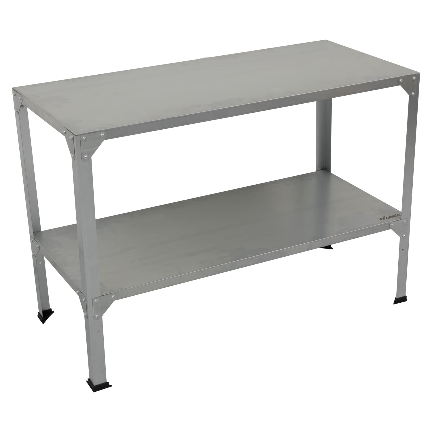 Buy Woodside 2 Tier Galvanised Steel Greenhouse Potting/Work Bench