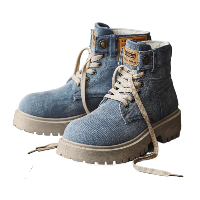 Men's Chukka Boots Lace Up Desert Ankle Classic Causal Dress Boots for Men, Suitable for Travel, Camping, Dining, and Mountain Climbing