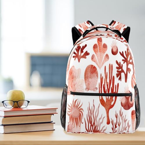 Sac à dos d'école ados grand compartiment pour filles et garçons - 5