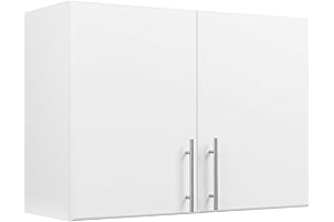 Prepac White Elite Wall Cabinet With Storage Shelf for Kitchen Cabinet, 32"...