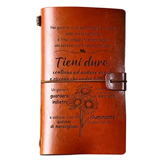 Diario in Pelle Regalo Donna