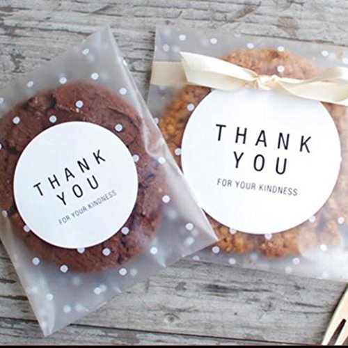 CanVivi Lot de 100 sachets plats auto-adhésifs - 5,5 x 5,5 cm - 7 x 7 cm Cover