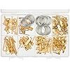 Amazon Basics Picture Hanging Hardware Assortment Kit, 220 Piece Set ...