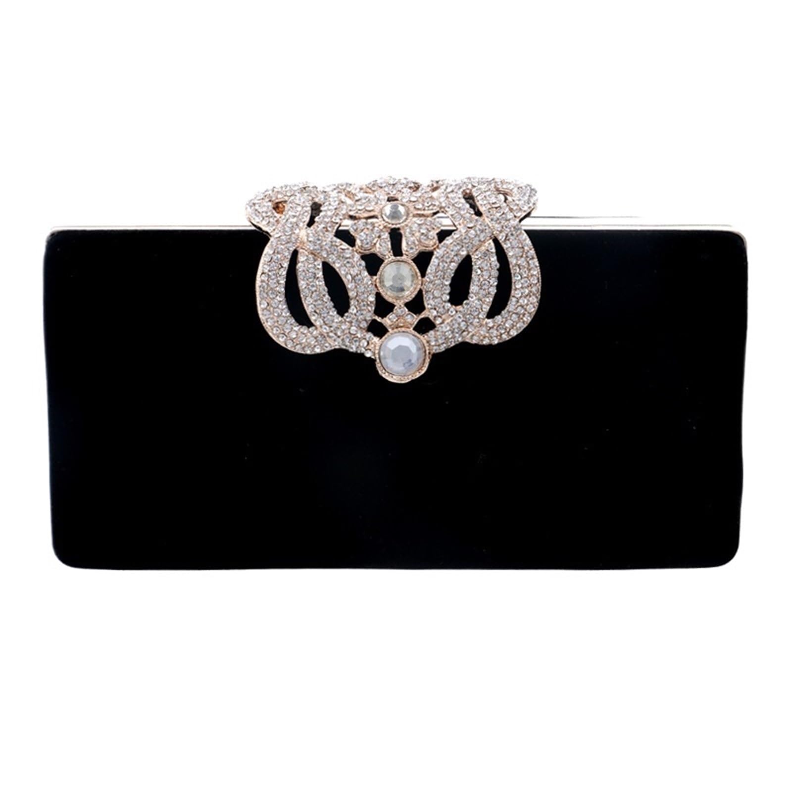 Borse da donna Pochette giorno in velluto Corona di diamanti lusso sera Borsa for matrimonio Per Banchetti E Feste