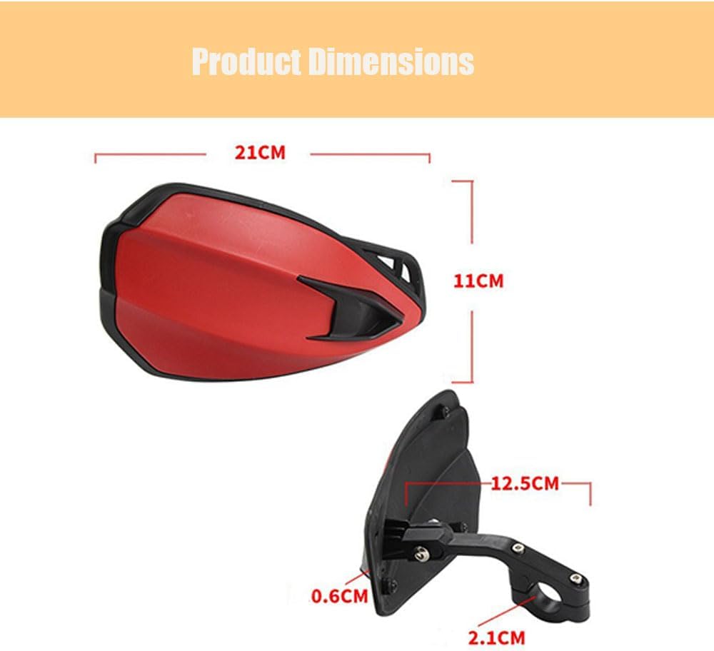 2Pcs Motorcycle Handguards for Triumph Tiger 800 XC/XR/XCA/XRT Autocycle Hand Protectors Motorcycle Windshield Handlebar Guards