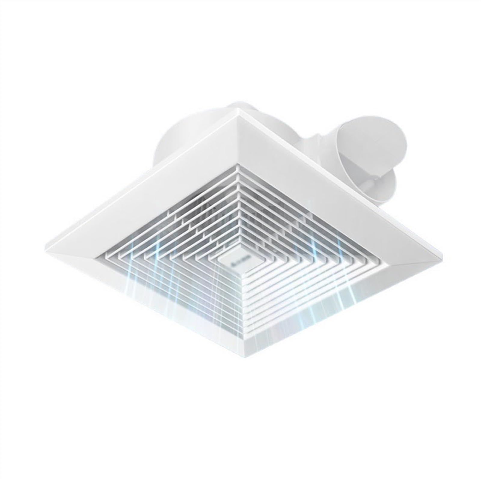 IEOWY High Power Mute Bathroom Exhaust Fan - Commercial Ceiling Ventilation Extractor for Hotels - Strong Plaster Ceiling Vent Fan - Quiet & Efficient Air Circulation