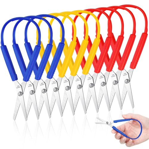 10-Pack 5.5-Inch Loop Scissors