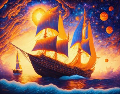 Affiches sur toile fantastique SERENDIPITP decoration murale salon chambre bois mystique sans cadre