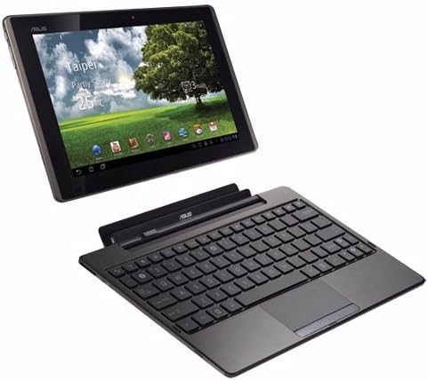 Asus Transformer Book 10.1-inch 16GB Detachable 2-in-1 Touch Laptop/Tablet 1GB RAM TF101 With Keyboard Dock Bundle - Espresso Brown (Renewed)