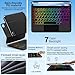 GGQFGTOJ Keyboard Case for iPad Air 13 inch (M3 2025/M2, 2024),iPad Pro 12.9 inch (3/4/5/6th Gen)，Magic-Style Magnetic – Floating Cantilever Stand – Backlit Keyboard Case with Multi-Touch Trackpad