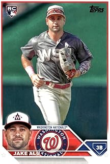 2023 Topps Update Series #US25 Jake Alu NM-MT RC Rookie Washington Nationals Baseball Trading Card