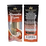 King Palm Mini Size Pre Rolled Cones - 2 Rolls per Pack, 2 Packs - Natural Cones - Corn Husk Filter