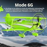 Sayzon biplan A310 brushless en mousse EPP, gyroscope 6 axes photo 6