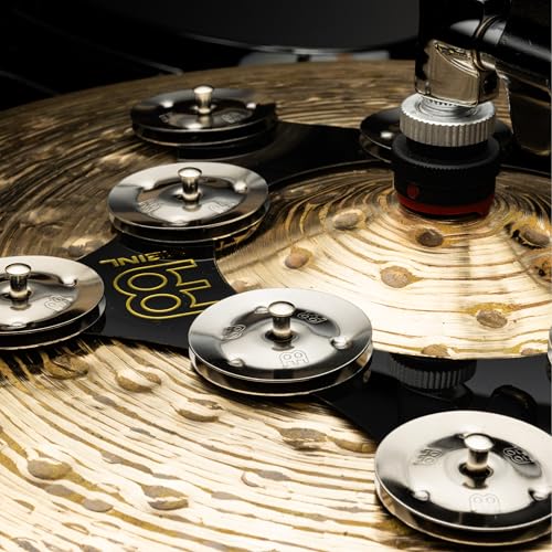 Meinl Percussion Super Flex Ching Ring avec cymbales acier pour batterie et percussions