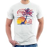 coca cola t shirt online Mercancía oficial Coca Cola Sunset Red Text Men\'s T-Shirt