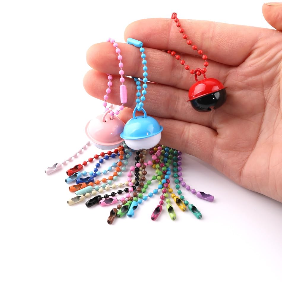 Lot De 100 Chaînes à Billes En Laiton De 11,9 Cm Avec Perles De 2,4 Mm