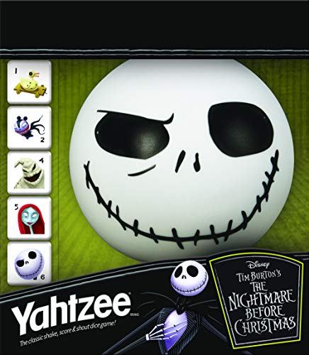 Usaopoly YZ004-261-001900-06 Disney Yahtzee The Nightmare Before Christmas Dice Game thumb #4