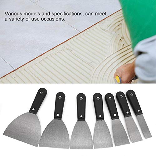 Kit de 7 couteaux à enduire de 1 à 5 pouces pour gratter la peinture