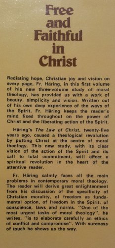 Moral Theology for Priests and Laymen (v. 1)