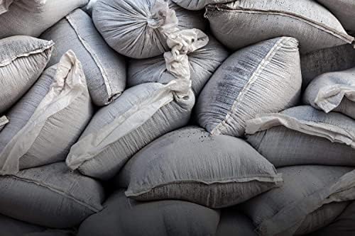 BAG SACKS WOVEN LARGE EXTRA HEAVY DUTY RUBBLE SAND BAG SACKS POLYPROPYLENE PB (10, 20"X35" - 50 X 90 CM)