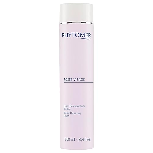 PHYTOMER Rosee Visage Loción limpiadora tonificante | Limpiador todo en uno, removedor de maquillaje y tóner para la cara, sin alcohol, ingredientes