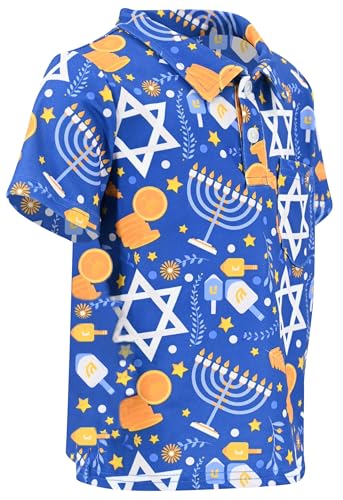 Image of Unique Baby Short Sleeve Collared Boys Polo Shirt, Toddler Kids Polo Shirts