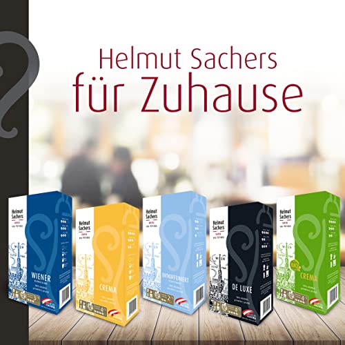 Helmut Sachers Kaffee - De Luxe, Intensität 4/5, 100% Arabica, gemahlen, 500g
