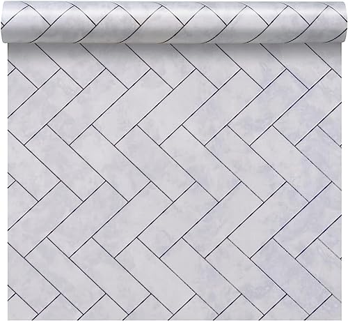 Revêtement mural 3D vinyle imperméable chevron d-c-fix 67,5x400cm - 4
