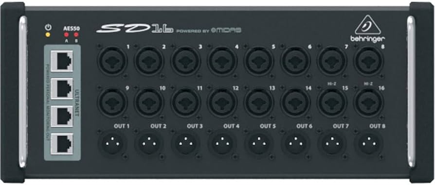 BEHRINGER ベリンガー　SD16 ステージボックス Amazon.com: Behringer SD16 I/O Stage Box with 16 Remote