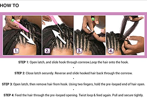 Sensationnel Lulutress Crochet Braiding Hair - Diy Hair Style Crochet Braids Hair Extensions All Kanekalon Flame Retardant Synthetic Fiber Premade Precurled Locs And Twists Color Braids - 3X Butterfly Locs Bob 8,10,12 (1B) #TOP2