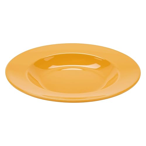 G.E.T. B-1611-TY, Colección Diamond Mardi Gras, amarillo, cuencos de melamina de 16 onzas (paquete de 12)