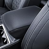 LANTU Armrest Cover for 2022-2025 Mitsubishi Outlander(SE/Black Edition/SEL) Accessories Center Console Middle Lid Pad Protector for Car Elbow Rest