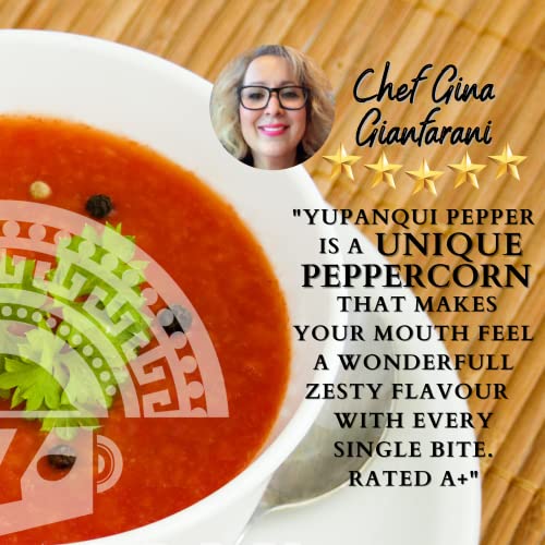 Yupanqui Gourmet Black Pepper Black Imperial - Award-Winning Peppercorns -100% Farm To Table Peppercorn | Black Peppercorns 17.6Oz | Peppercorns For Grinder Refill -Best For Black Pepper Grinder -Yupanqui Family's Exclusive Organic Peppercorns Whole #TOP5