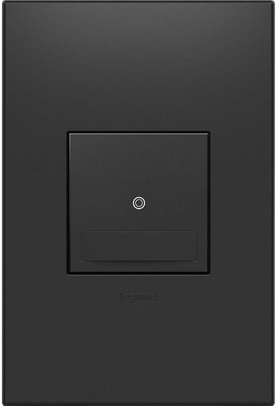 Legrand adorne SensaSwitch Auto-ON/Auto-Off Motion Sensor Switch (Graphite), ASOS32G4