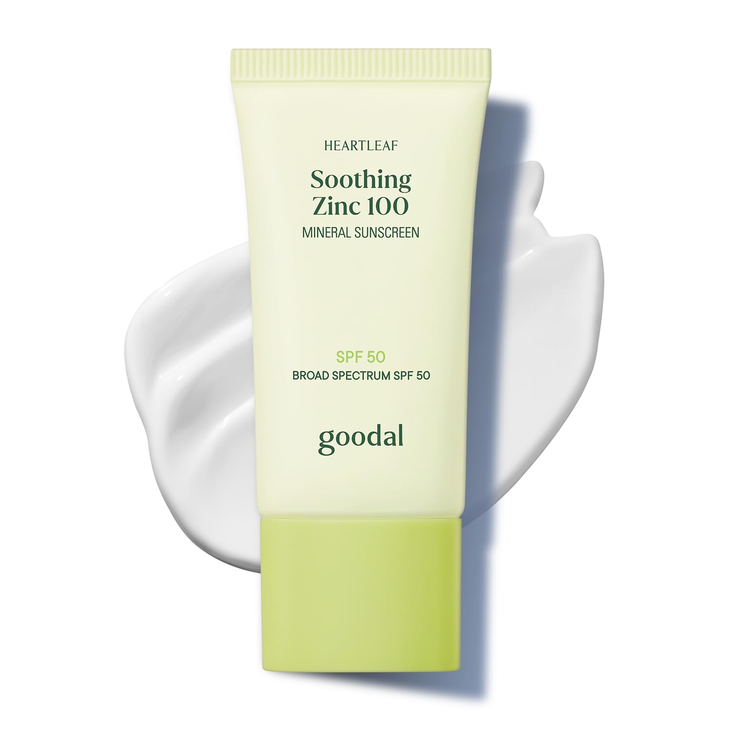 Amazon.com: GOODAL Heartleaf Soothing Zinc 100 Mineral Sunscreen