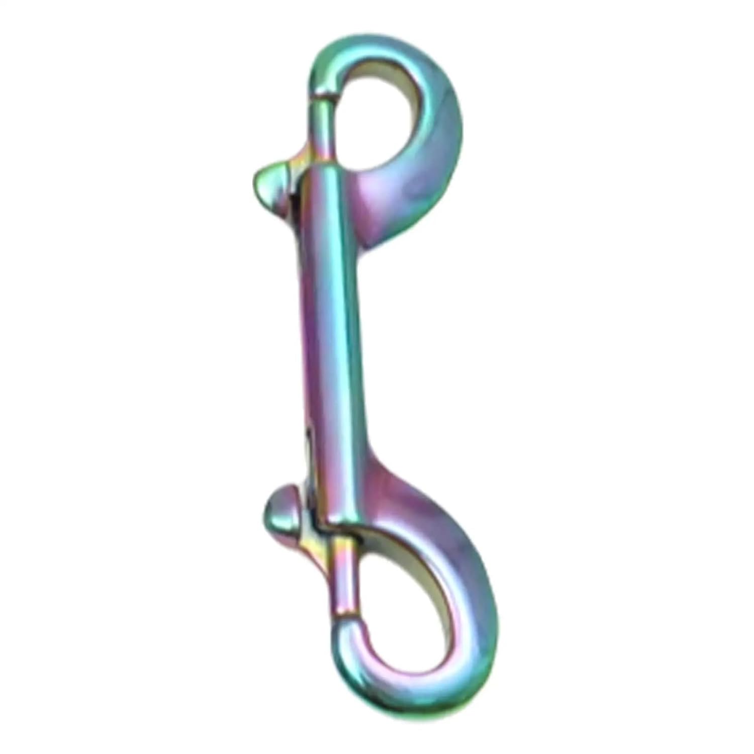 Double Snap Hook 6pcs Colorful Double Ended Bolt Snap Clip Stainless Steel for Keychain for Accessories(100 mm Colorful)