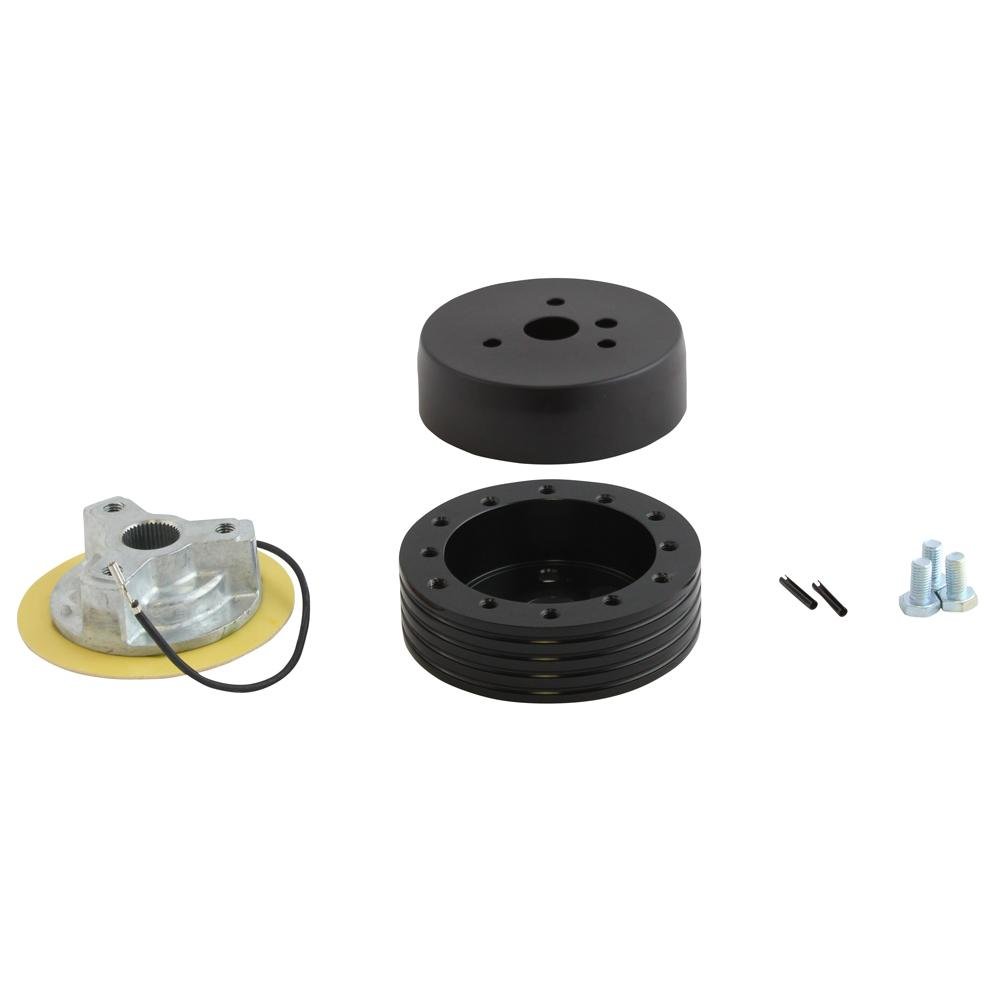 Steering Wheel Control Adapter Polished Chrome Steering Wheel Adapter Set - 3 Hole Universal Mount 6 Hole Steering Wheel - Foto 7