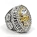 Customized 2024 Fantasy Football League Championship Trophy Rings Prize (Silver,11)