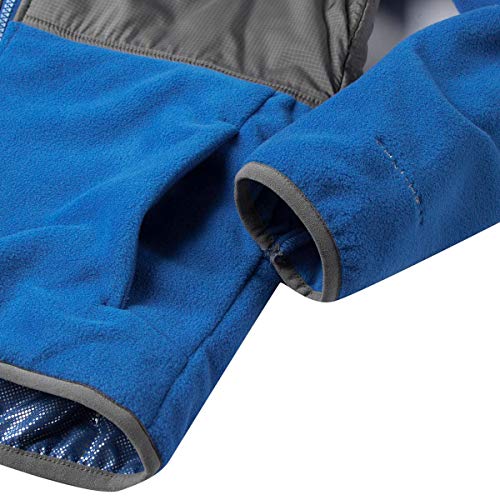 Image of Columbia Youth Basin Butte Fleece Full Zip, Breathable, Classic Fit