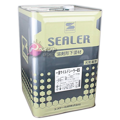 Amazon.co.jp: エスケー化研 一液マイルドシーラーES 14kg ホワイト 