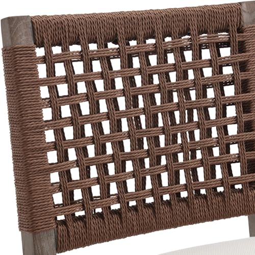 Chairusbarstoolssetof2counterheightbarstoolswithwovenbacksupportfarmhousecounterstools27inchwoodenbarstoolsforkitchenislandbarclubentertainmentroomlinenbeige Urban Country Home Decor Chairus bar stools set of 2 counter height bar stools with woven back support farmhouse counter stools 27 inch wooden barstools for kitchen island bar club entertainment room linen beige urban country home decor