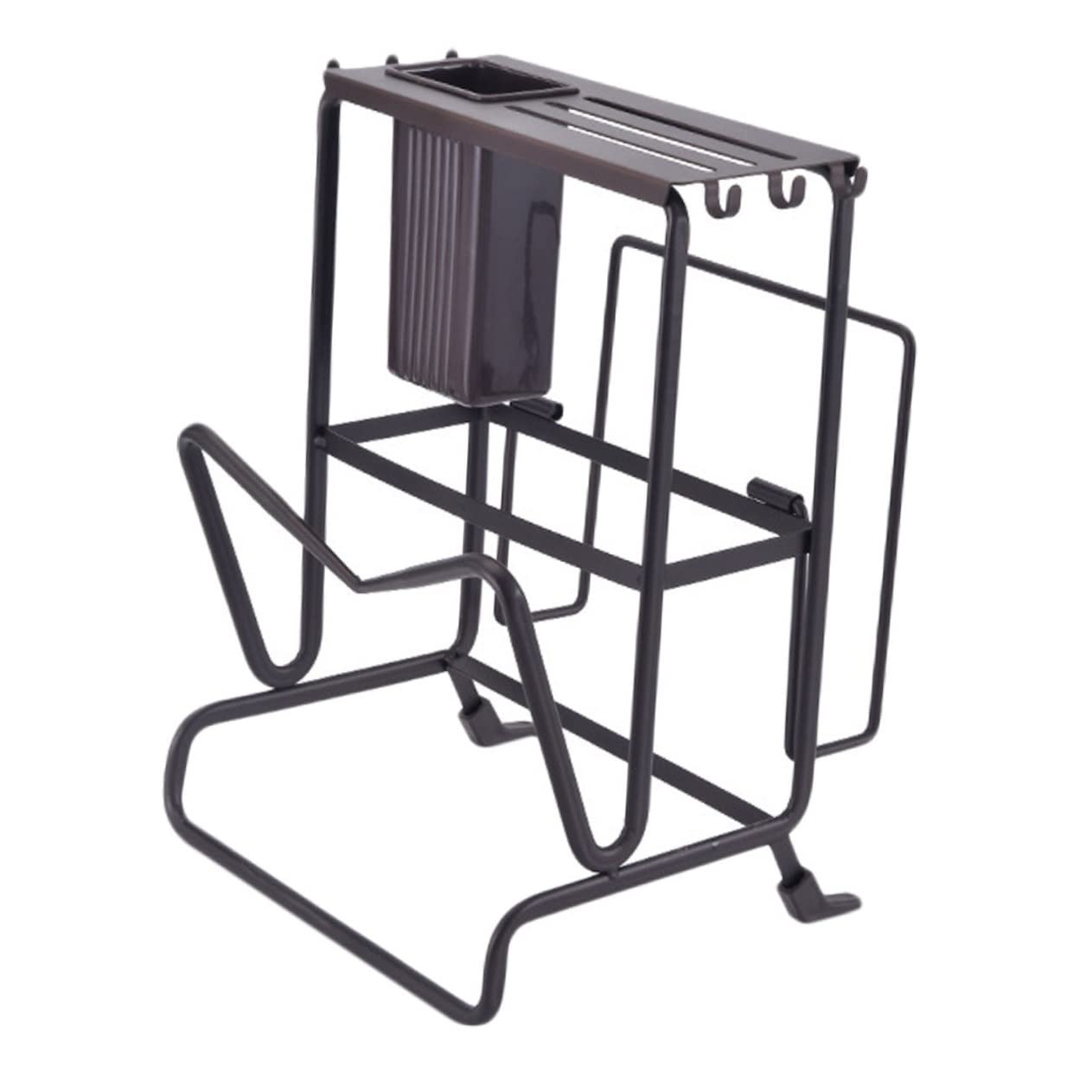 Cabilock Sturdy Multi-purpose Knife Holder Cutter Storage Rack Chopstick and Board Shelf